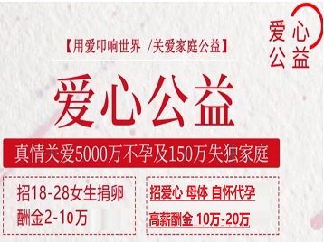 澄城捐卵助孕生子 爱心志愿者招募
